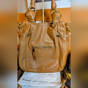 Marc Jacobs Brown Leather Shoulder Bag